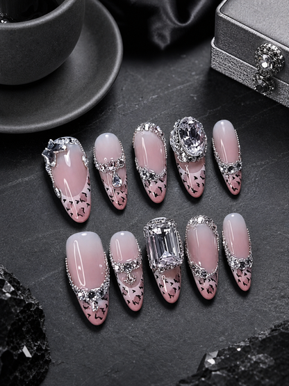 Velvet Noir Reverie | LUMlix Haute Nail