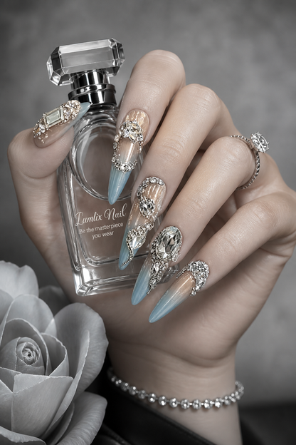 Celestial Serpent's Embrace | LUMlix Haute Nail