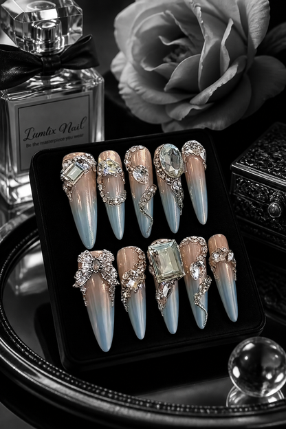Celestial Serpent's Embrace | LUMlix Haute Nail