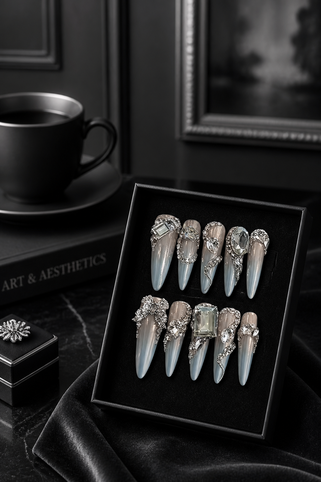 Celestial Serpent's Embrace | LUMlix Haute Nail