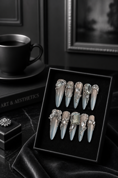 Celestial Serpent's Embrace | LUMlix Haute Nail