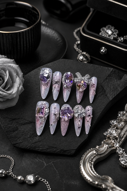Amethyst Reverie | LUMlix Haute Nail
