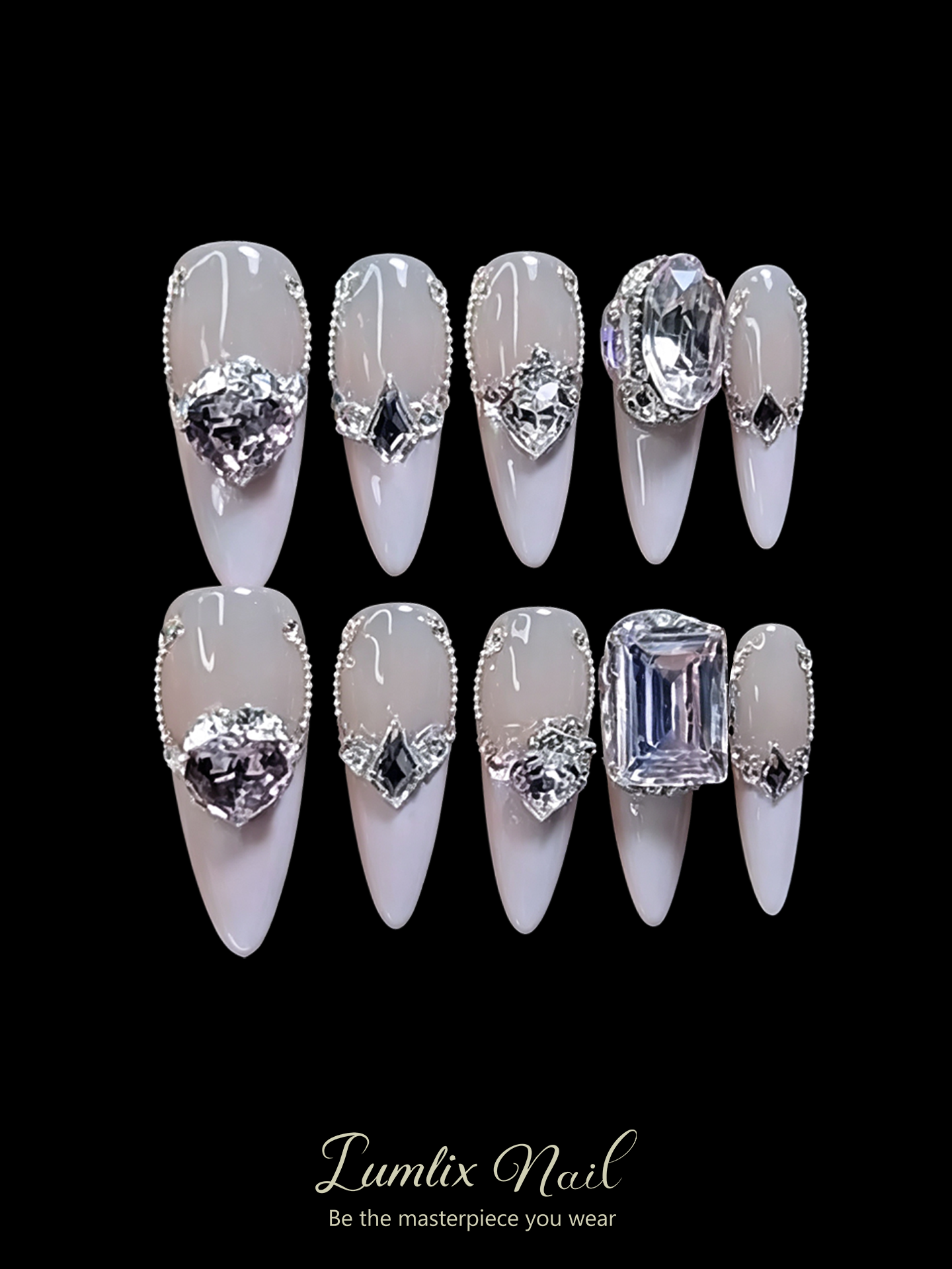 Frostlight Diamond Sovereign | LUMlix Haute Nail