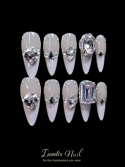 Frostlight Diamond Sovereign | LUMlix Haute Nail