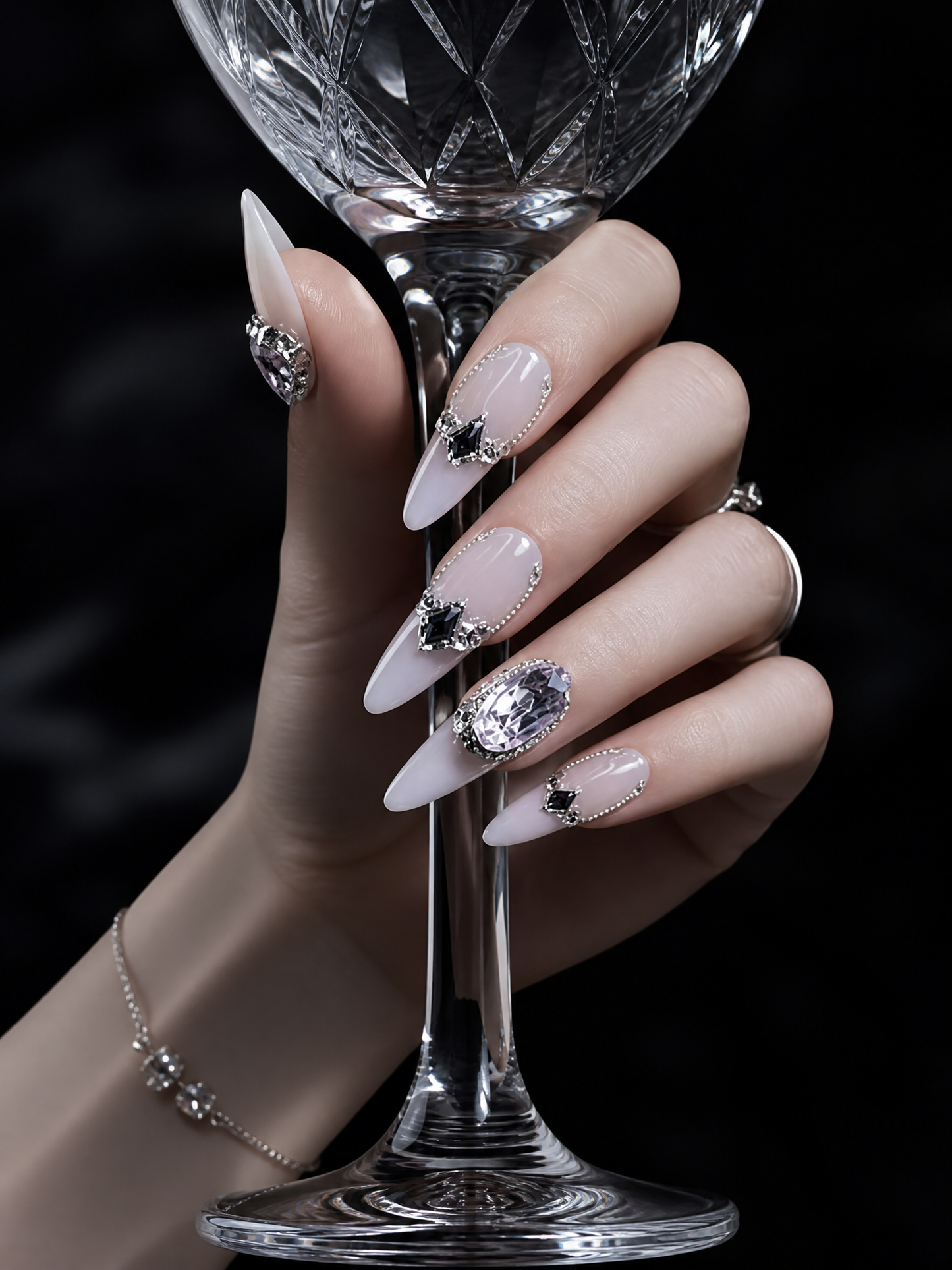 Frostlight Diamond Sovereign | LUMlix Haute Nail