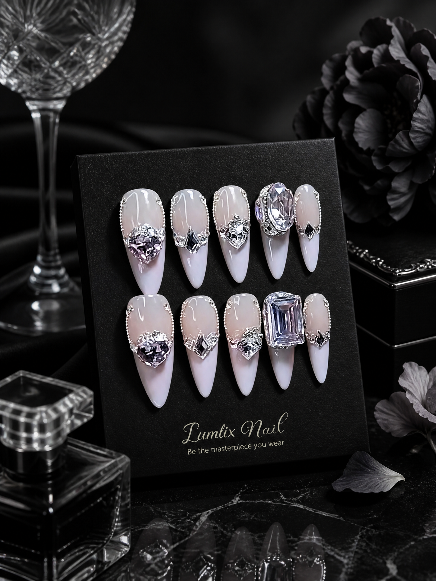 Frostlight Diamond Sovereign | LUMlix Haute Nail