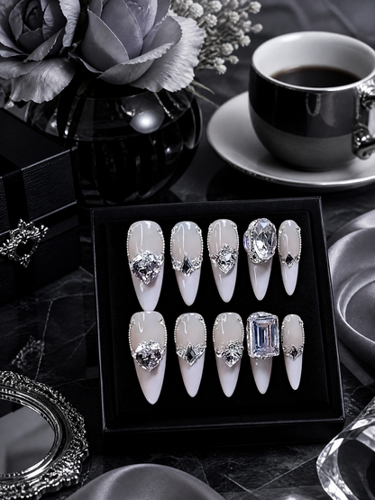 Frostlight Diamond Sovereign | LUMlix Haute Nail