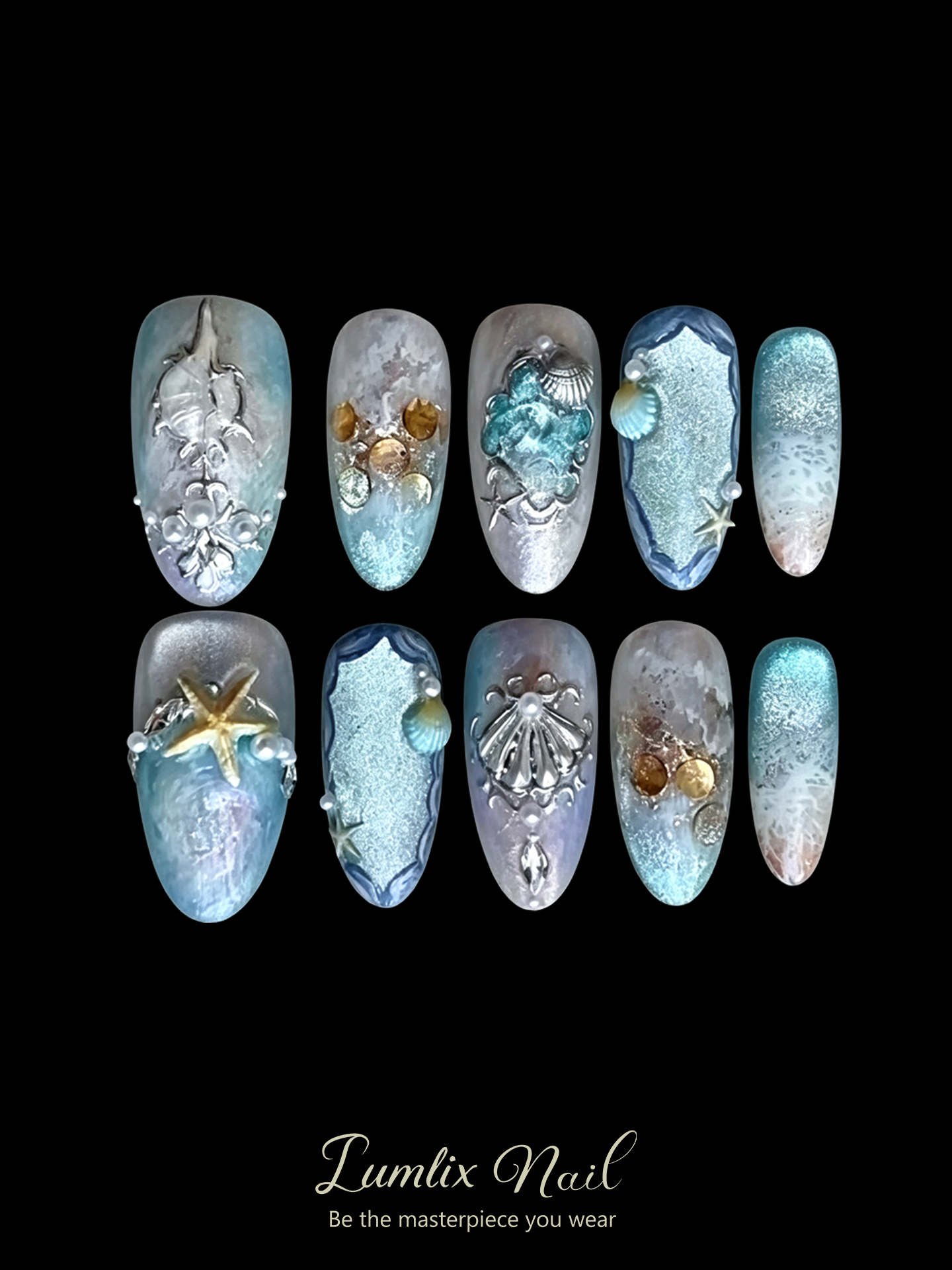 Abyssal Pearl Mythos | LUMlix Haute Nail
