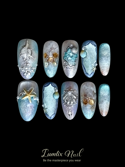 Abyssal Pearl Mythos | LUMlix Haute Nail