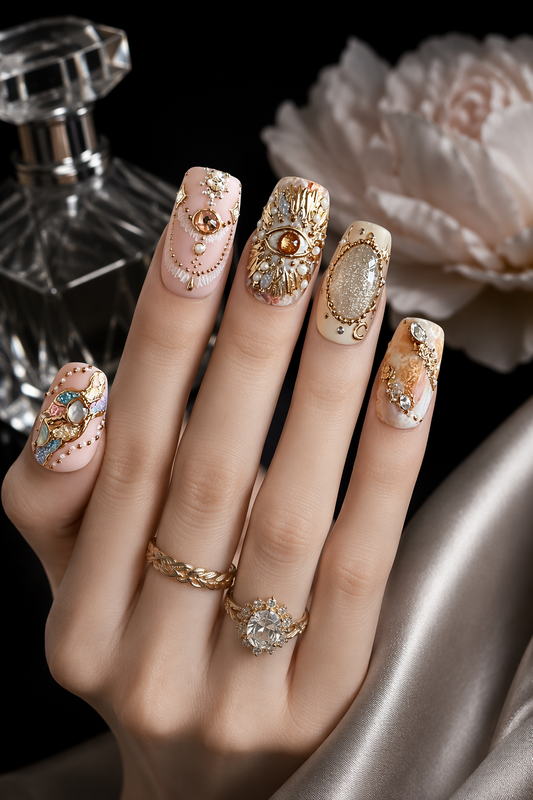 Celestial Alchemy Reliquary | LUMlix Haute Nail