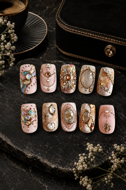 Celestial Alchemy Reliquary | LUMlix Haute Nail