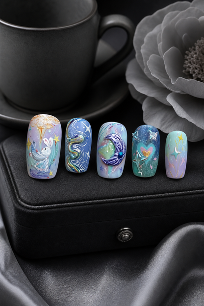 Celestial Dreamweaver’s Reverie | LUMlix Haute Nail