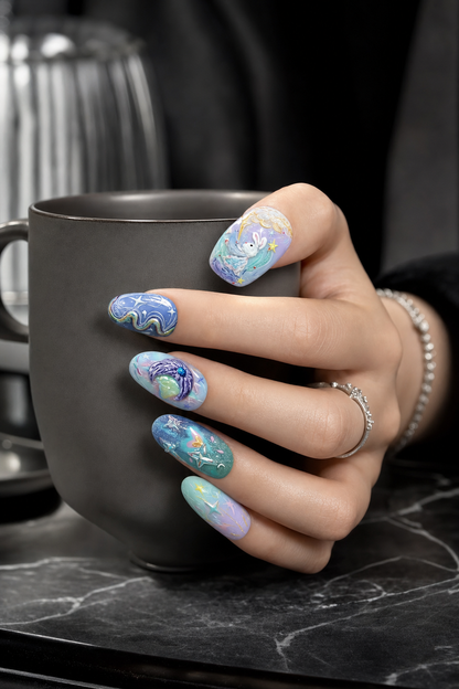 Celestial Dreamweaver’s Reverie | LUMlix Haute Nail