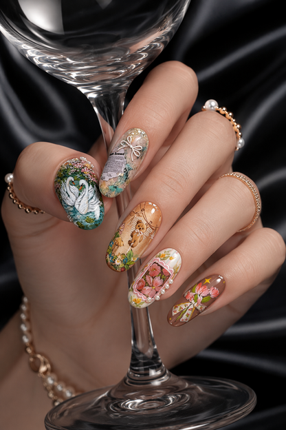 Enchanted Storybook Reverie | LUMlix Haute Nail