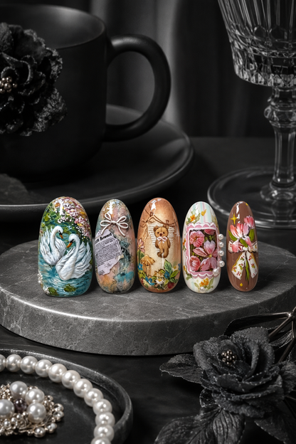 Enchanted Storybook Reverie | LUMlix Haute Nail