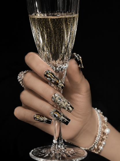 Obsidian Eclipse Sovereign | LUMlix Haute Nail