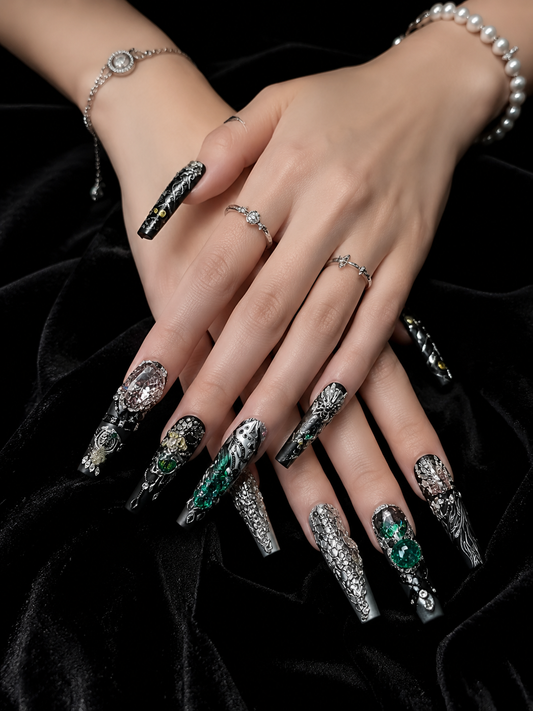 Obsidian Dragon's Gaze | LUMlix Haute Nail