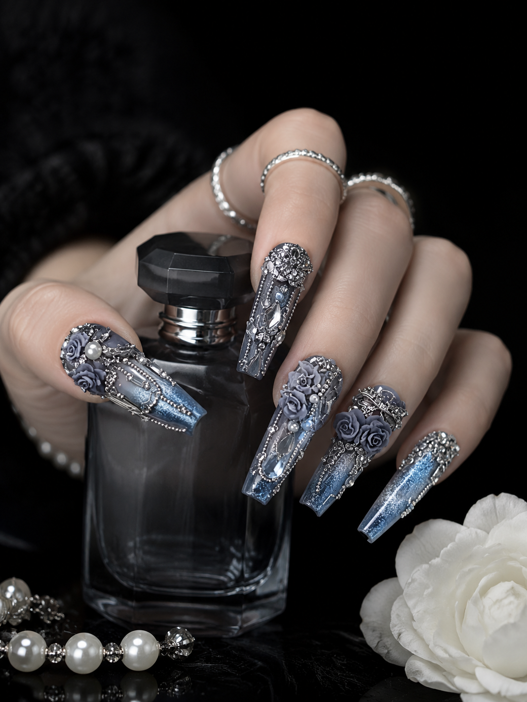 Celestial Frost Sovereign | LUMlix Haute Nail