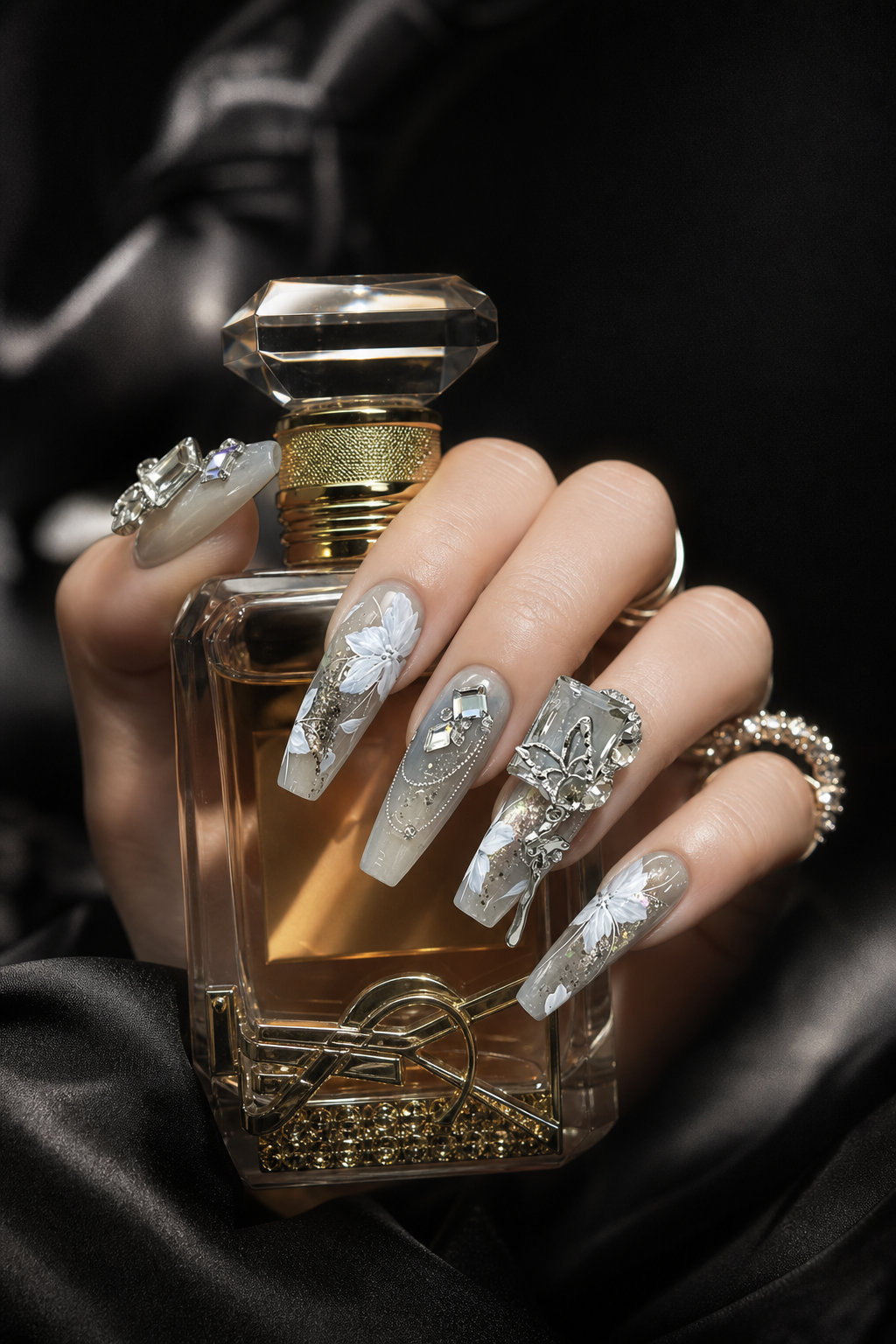Lunar Frost Reverie | LUMlix Haute Nail