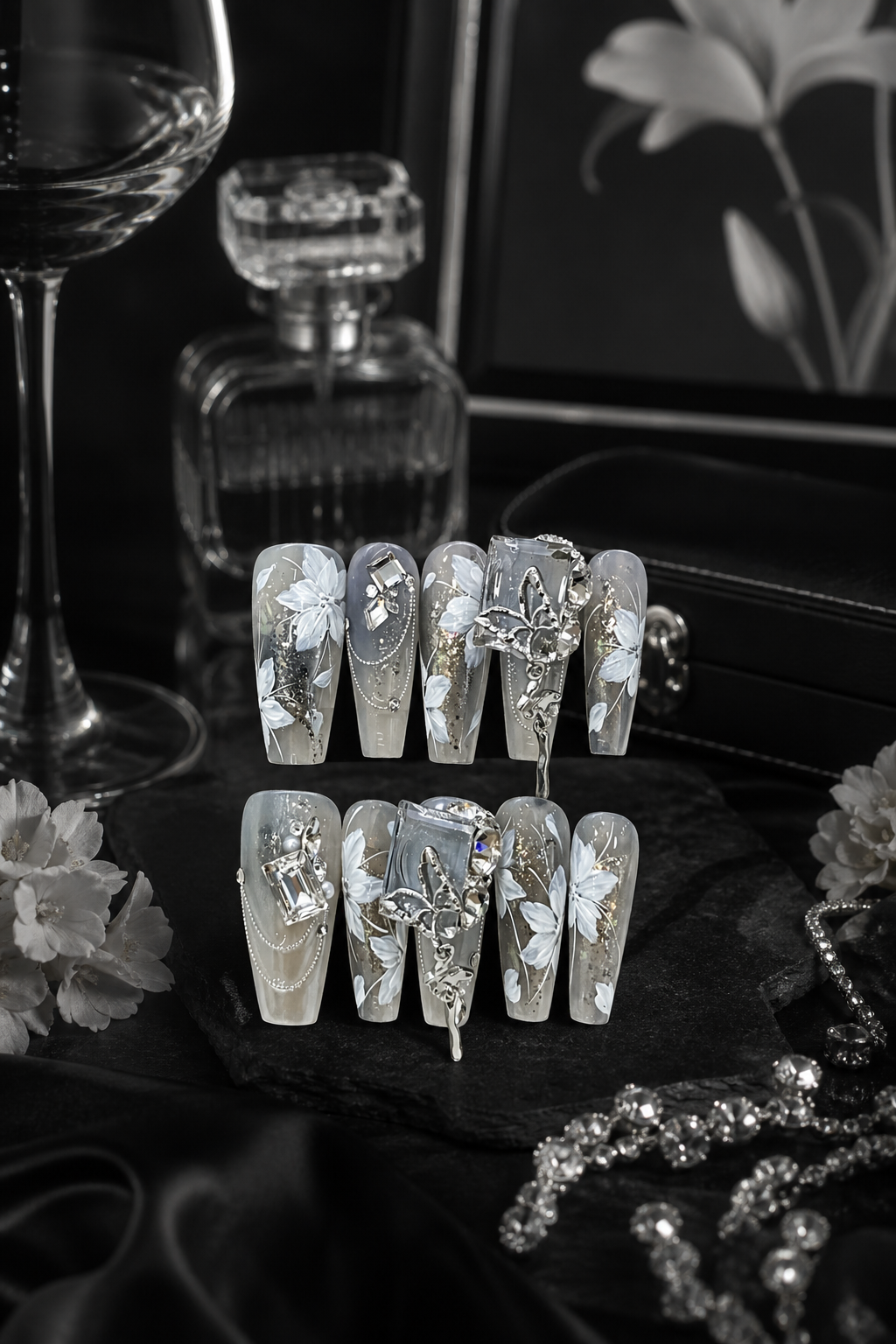 Lunar Frost Reverie | LUMlix Haute Nail