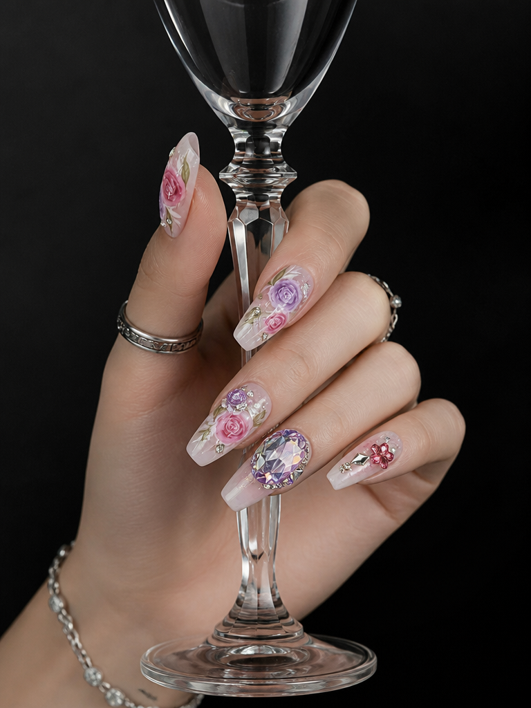 Violet Aurora Reverie | LUMlix Haute Nail