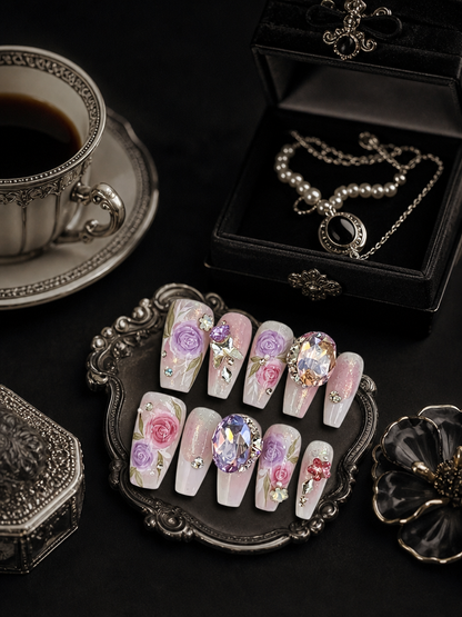Violet Aurora Reverie | LUMlix Haute Nail