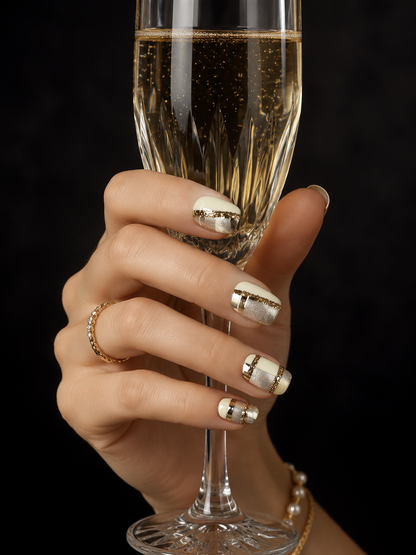 Gilded Horizon Sonata | LUMlix Haute Nail