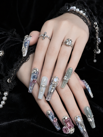 Celestial Rose Sovereign | LUMlix Haute Nail