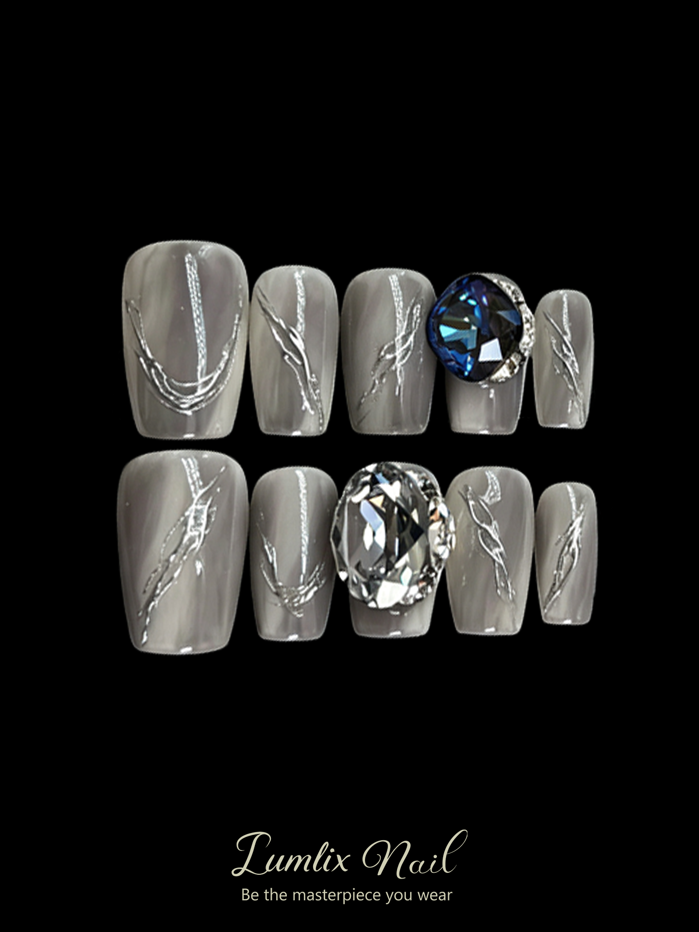 Liquid Mercury Frost | LUMlix Haute Nail