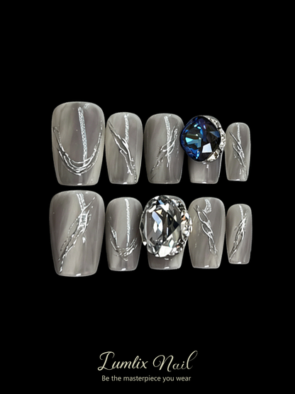 Liquid Mercury Frost | LUMlix Haute Nail