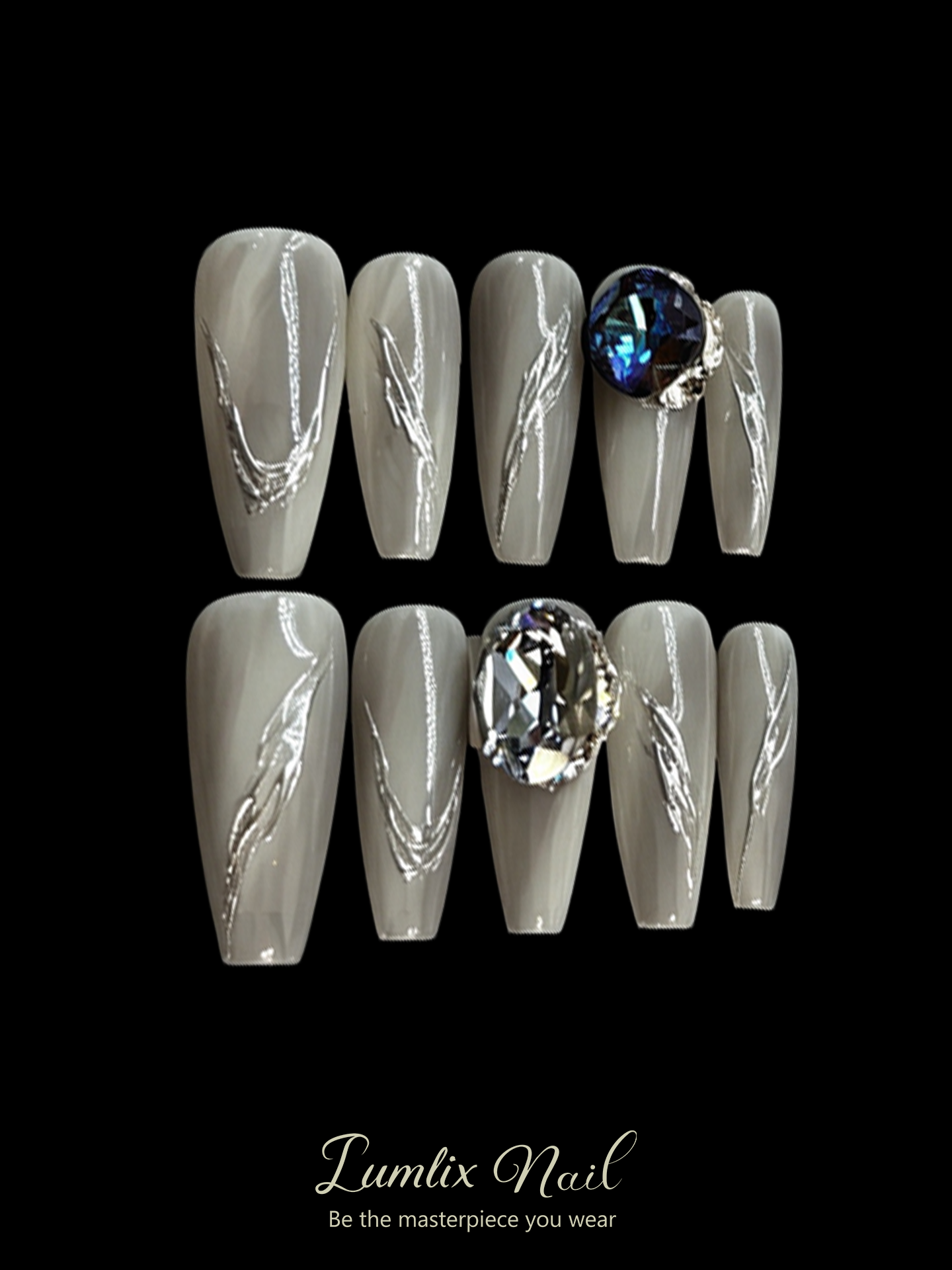 Liquid Mercury Frost | LUMlix Haute Nail