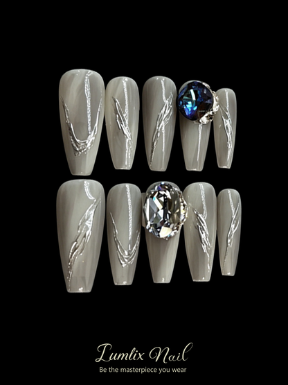 Liquid Mercury Frost | LUMlix Haute Nail