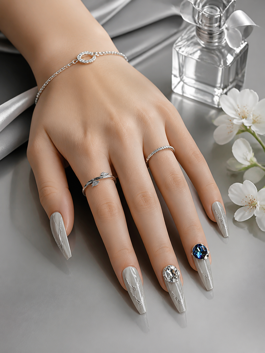 Liquid Mercury Frost | LUMlix Haute Nail