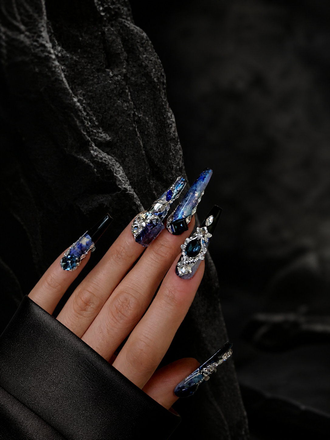 Midnight Abyss & Starlight Relic | LUMlix Haute Nail