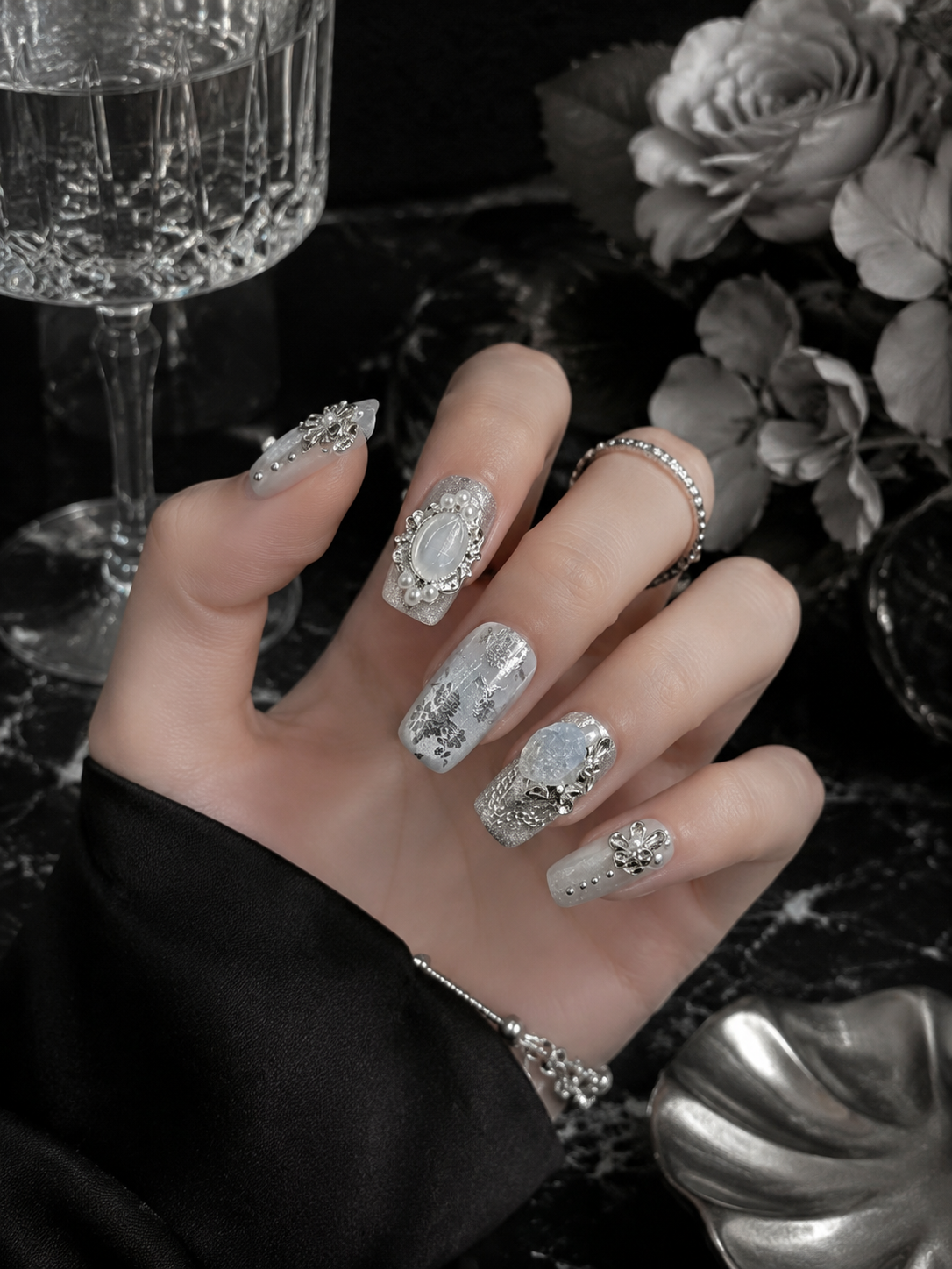 Lumière de Glace Éternelle | LUMlix Haute Nail