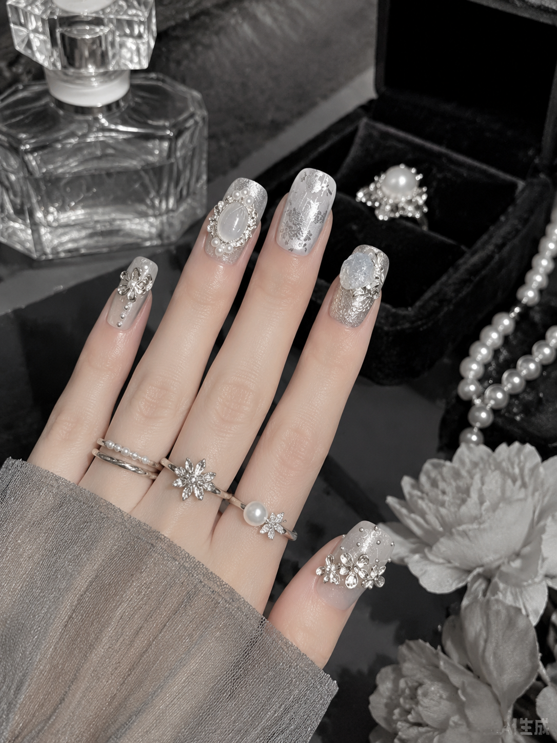 Lumière de Glace Éternelle | LUMlix Haute Nail