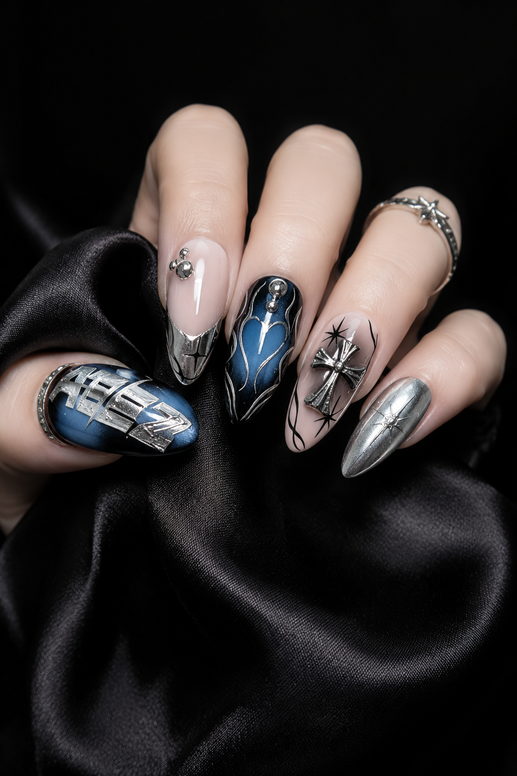 Lunar Frost Reverie | LUMlix Haute Nail