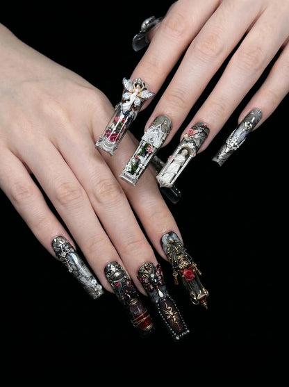 Celestial Gothic Sanctuary | LUMlix Haute Nail