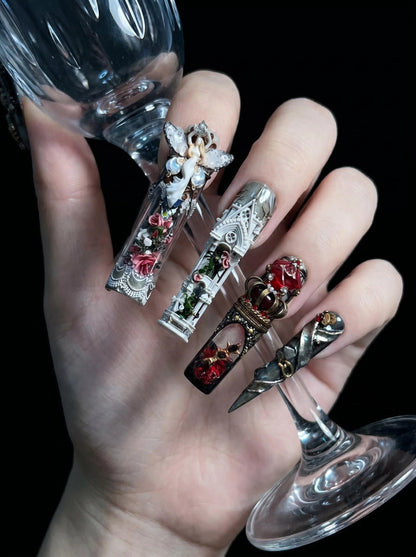 Celestial Gothic Sanctuary | LUMlix Haute Nail