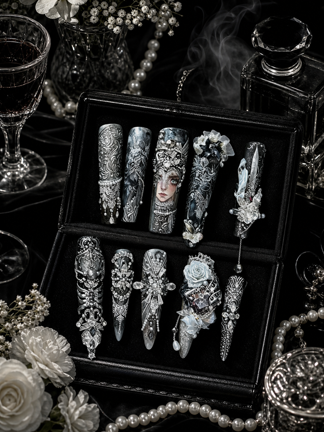 Nocturnal Sovereign's Gaze | LUMlix Haute Nail