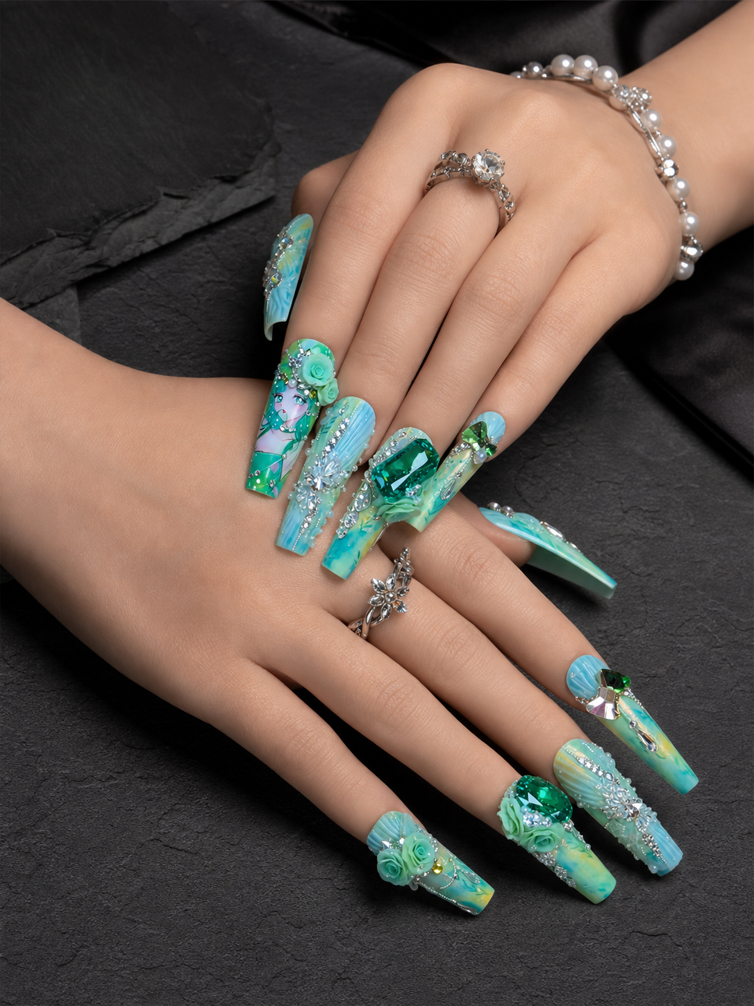 Ethereal Siren's Lullaby | LUMlix Haute Nail