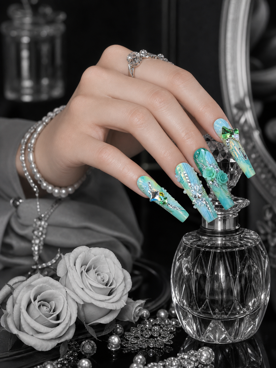 Ethereal Siren's Lullaby | LUMlix Haute Nail