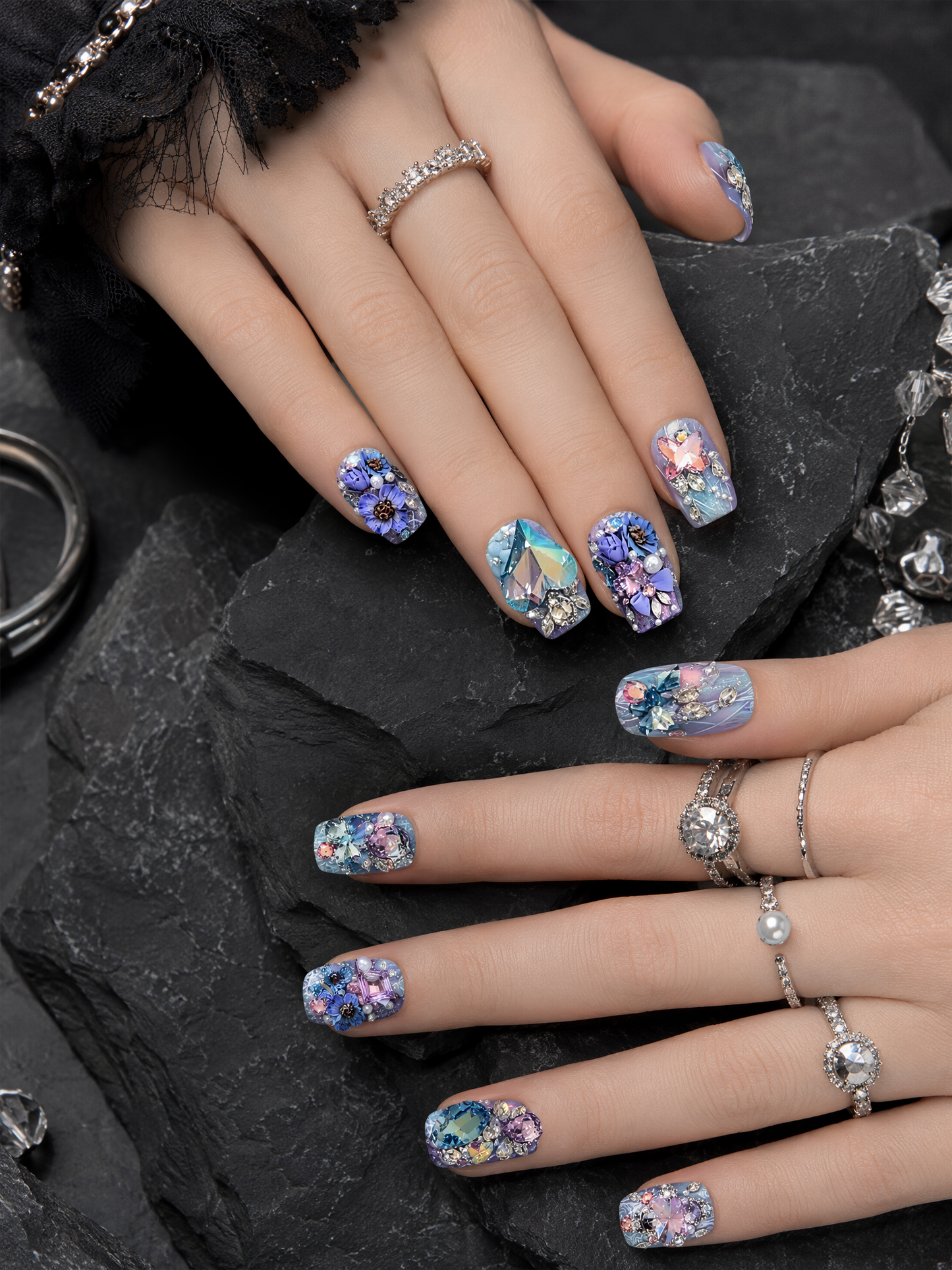 Celestial Mosaic | LUMlix Haute Nail