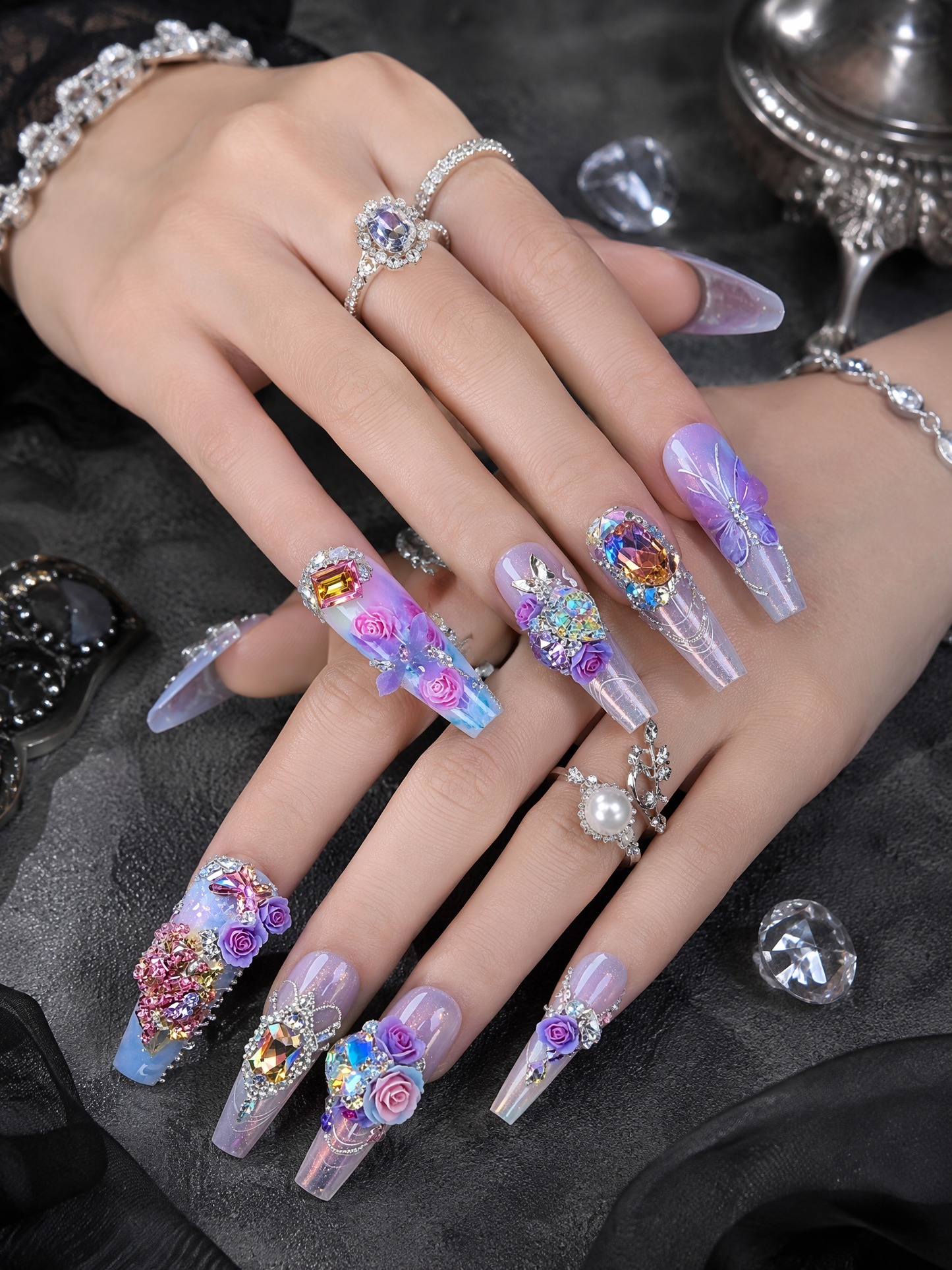The Ethereal Butterfly's Ball | LUMlix Haute Nail