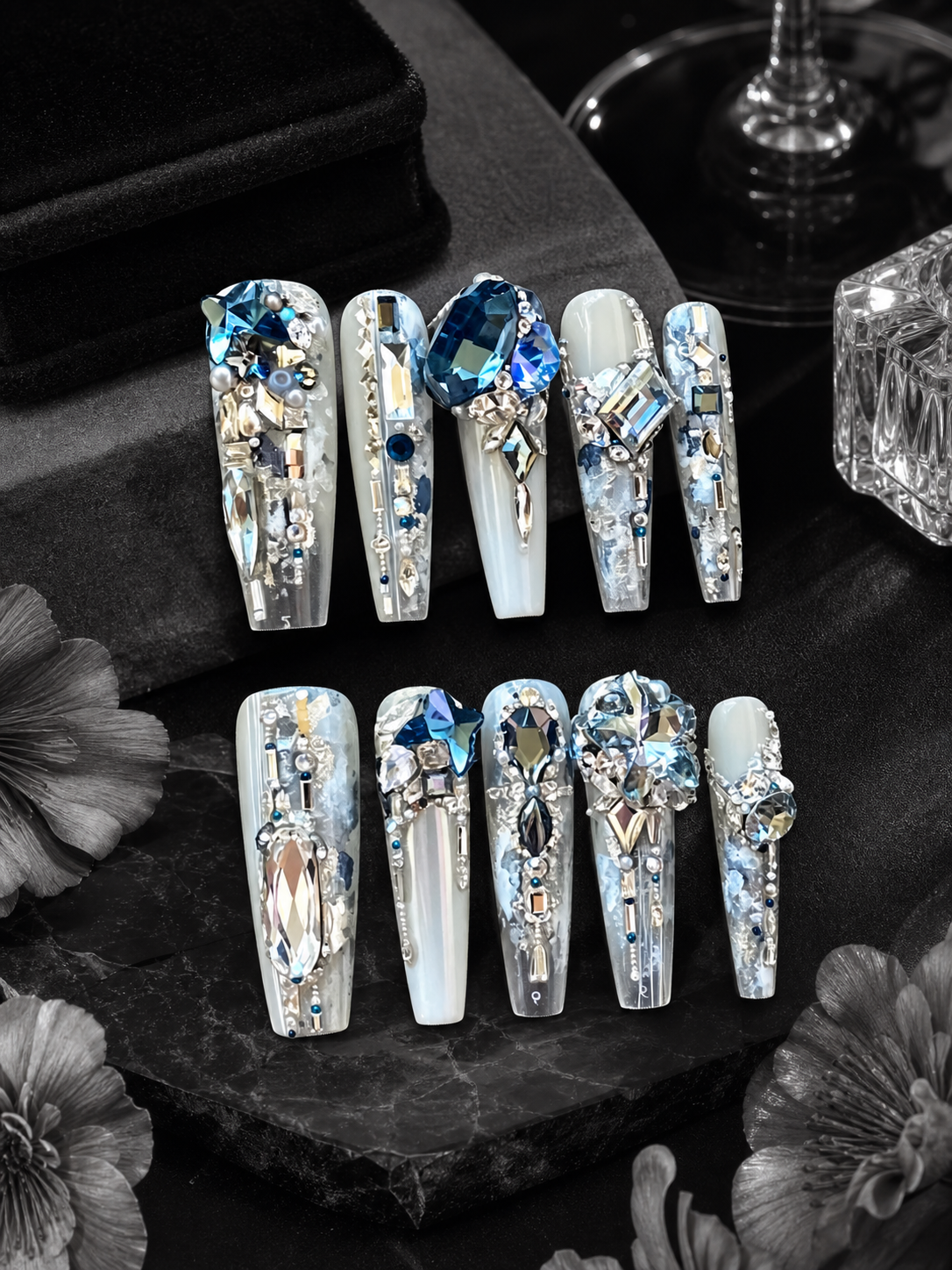 Sapphire Sovereign | LUMlix Haute Nail