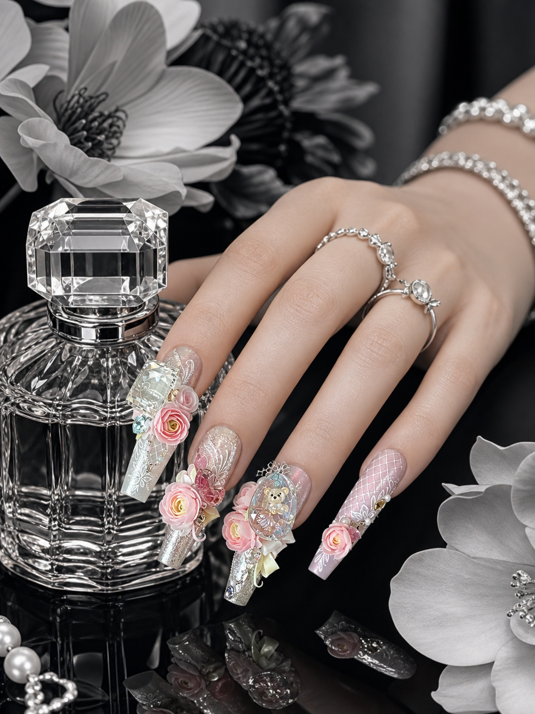 Rose de Versailles  | LUMlix Haute Nail