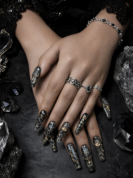 Obsidian Covenant No. 9 | LUMlix Haute Nail