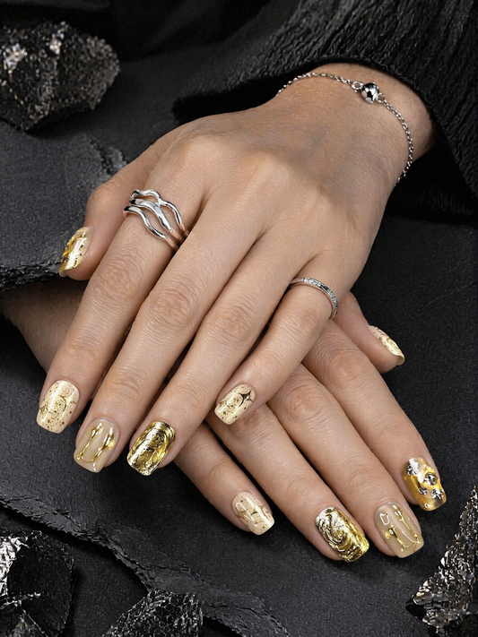 Celestial Fluidity No. 5 | LUMlix Haute Nail