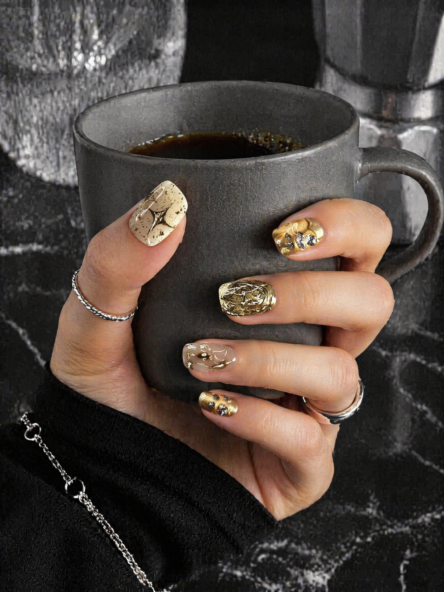 Celestial Fluidity No. 5 | LUMlix Haute Nail