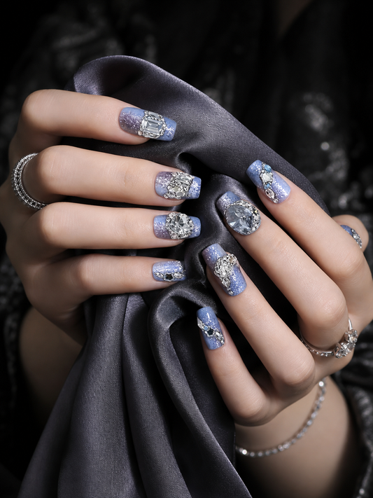Celestial Amethyst Frost | LUMlix Haute Nail